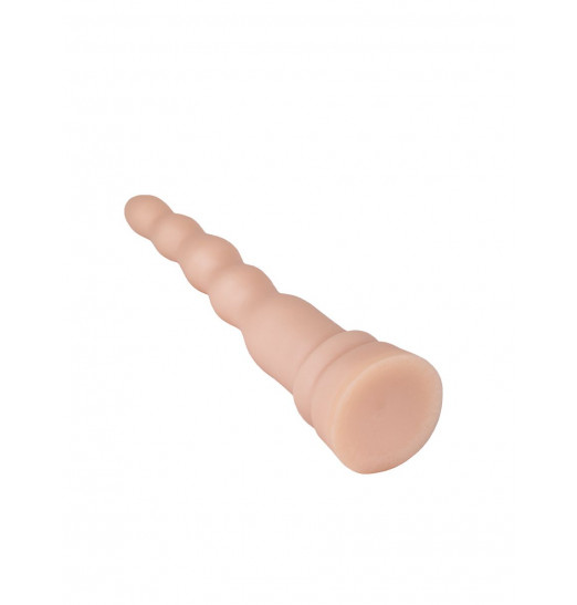 Анальная елочка телесного цвета - 20 см. Анальная елочка телесного цвета - 20 см.