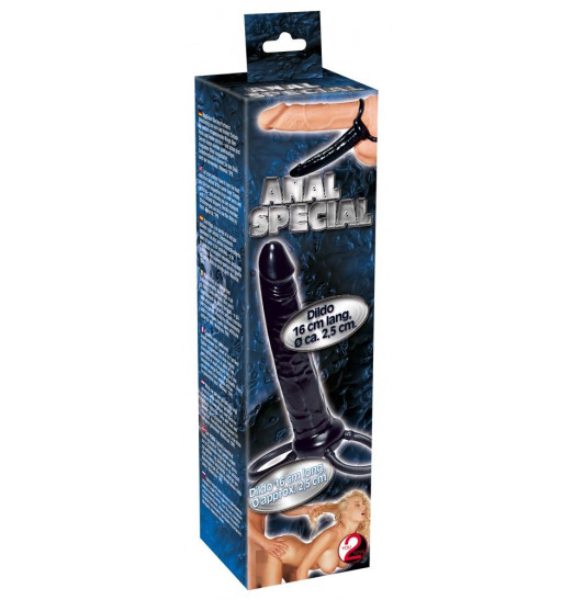 Насадка Anal Special для двойного проникновения - 16 см.