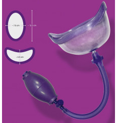 Фиолетовая вакуумная помпа Bad Kitty Vagina Sucker