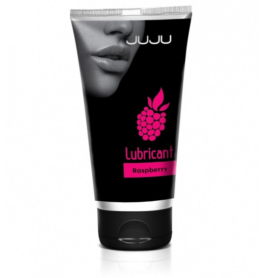 Съедобный лубрикант JUJU с ароматом малины - 50 мл.