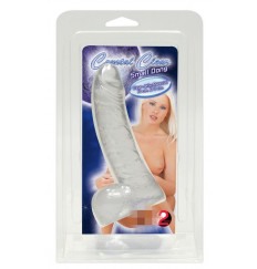 Прозрачный фаллоимитатор Crystal Clear Small Dong - 14 см.