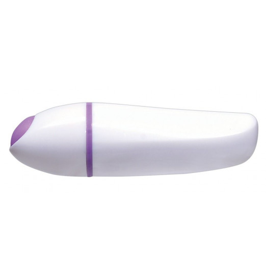 Фиолетовая анальная вибровтулка Smile - 10 см.