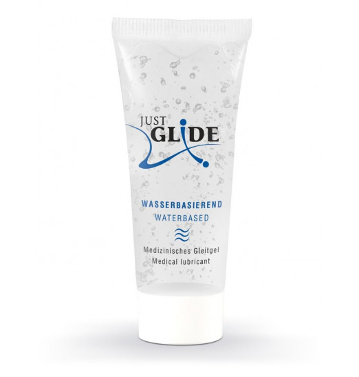 Гель-смазка на водной основе Just Glide - 20 мл.