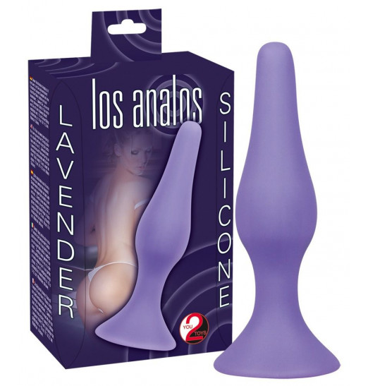 Фиолетовая анальная пробка Los Analos Lila Analplug - 13 см. Фиолетовая анальная пробка Los Analos Lila Analplug - 13 см.