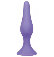 Фиолетовая анальная пробка Los Analos Lila Analplug - 13 см.