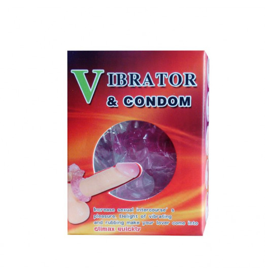 Розовое эрекционное виброкольцо с кошкой на вибропуле