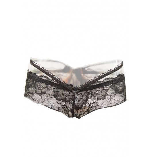 Трусики-слипы с атласным бантом Touch Me