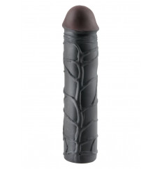 Чёрная удлиняющая насадка MEGA 3 EXTENSION - 22,8 см.