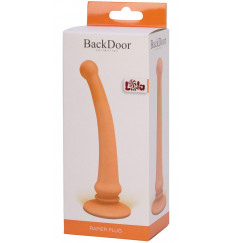 Телесный анальный стимулятор Rapier Plug - 15 см.