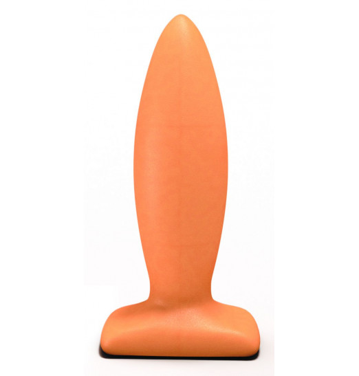 Телесный анальный стимулятор Streamline Plug - 10 см.