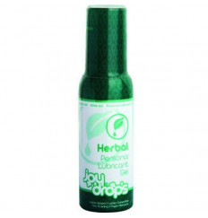 Смазка на водной основе JoyDrops Herbal - 100 мл.