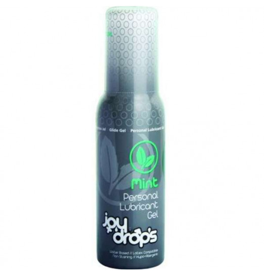 Смазка на водной основе со вкусом мяты JoyDrops Mint - 100 мл.