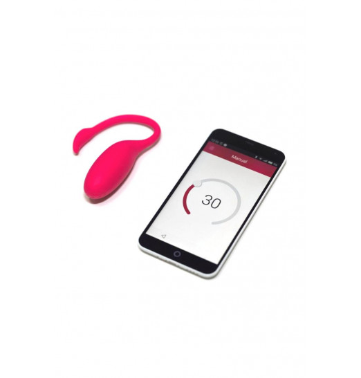 Розовый вагинальный стимулятор Flamingo
