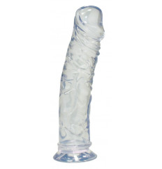 Прозрачный фаллоимитатор Medium Dong - 19,5 см.