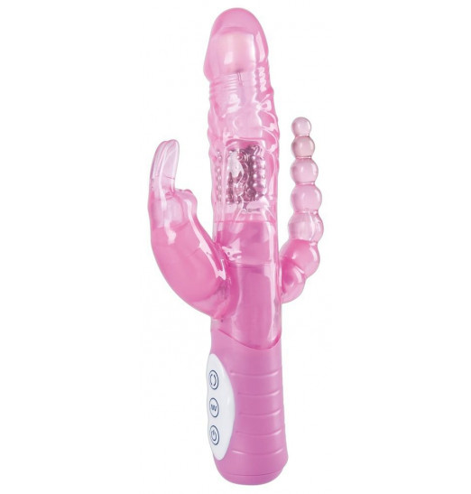 Многофункциональный вибратор LUST - 22 см.