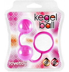 Розовые вагинальные шарики Kegel Ball