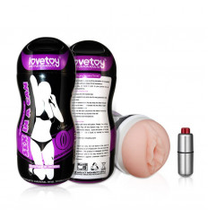 Мастурбатор Sex In A Can Vibra Vagina Tunnel