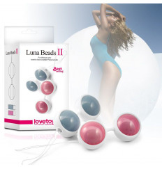 Розовые вагинальные шарики Luna Beards II
