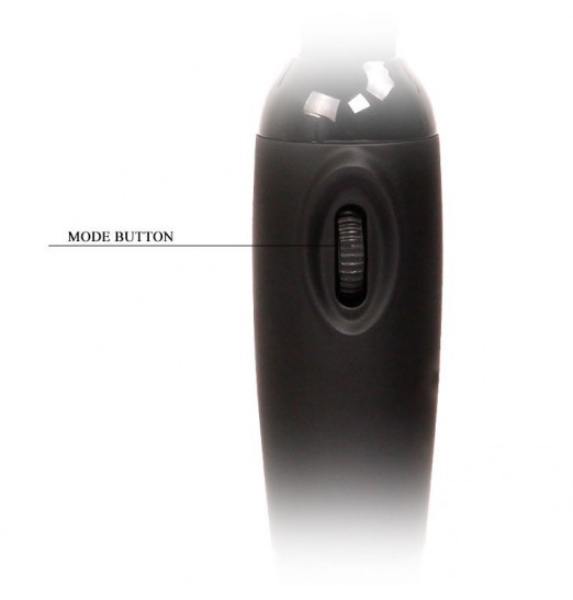 Черный вибромассажер с мощной вибрацией Power Wand