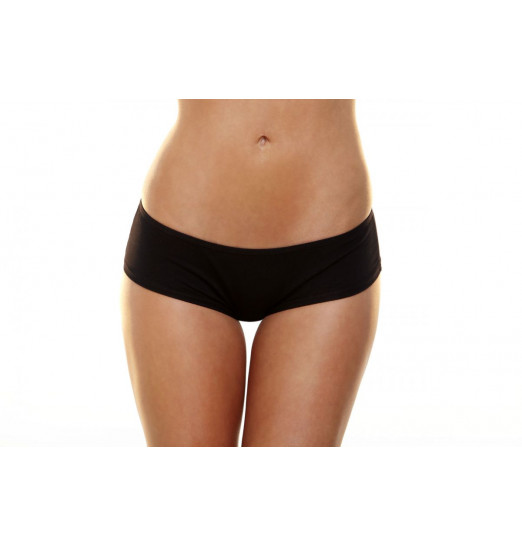 Трусики-слип с надписью стразами Wanna Ride