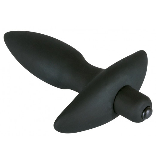 Анальная вибровтулка с 5 скоростями вибрации Vibrating Plug Small - 13 см.