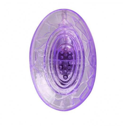 Стимулятор клитора с вакуумным массажем и вибрирующей бабочкой