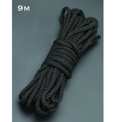 Черная веревка для связывания - 9 м.