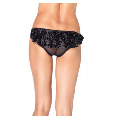 Прозрачные трусики с оборками на попке Прозрачные трусики с оборками на попке