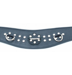 Кожаный ошейник для эротических игр