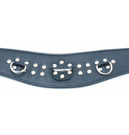 Кожаный ошейник для эротических игр