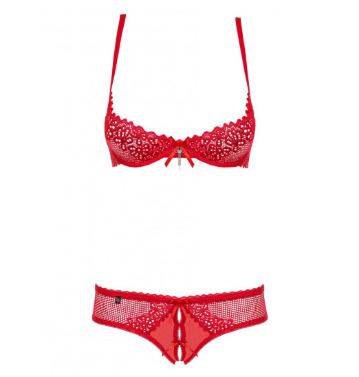 Комплект Alabastra с полуоткрытым лифом Комплект Alabastra с полуоткрытым лифом