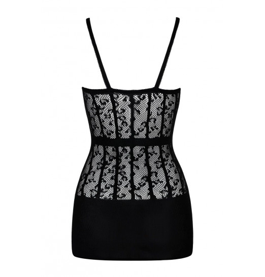 Ажурная сорочка с цветочным узором