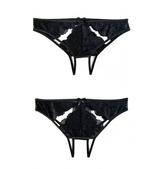 Кружевные трусики с ажурными вырезами Кружевные трусики с ажурными вырезами