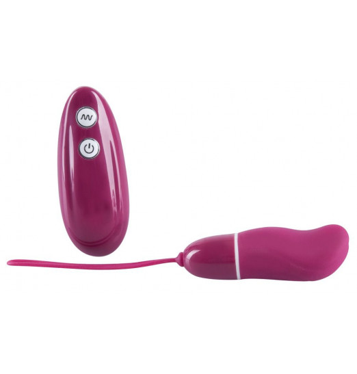 Бордовое виброяйцо Smile BERRY - 7 см.