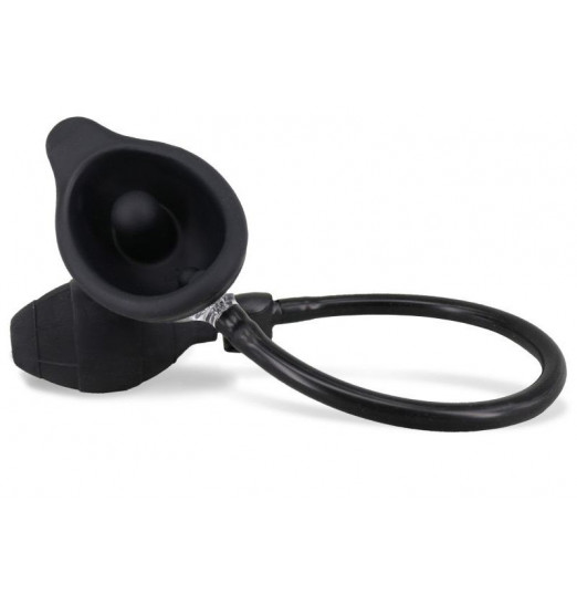 Чёрная вибропомпа для вагины с 7 режимами вибрации VIBRATING VAGINA PUMP Чёрная вибропомпа для вагины с 7 режимами вибрации VIBRATING VAGINA PUMP