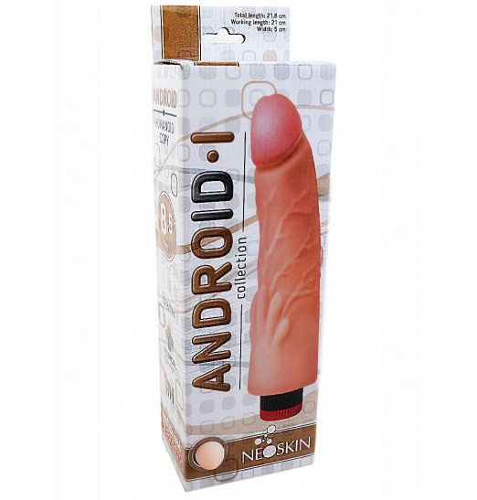 Реалистичный вибратор ANDROID I - 21,8 см.