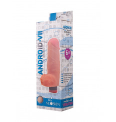 Вибратор ANDROID VII с широким стволом - 17 см.