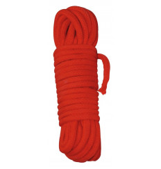 Красная веревка для связывания - 7 м.