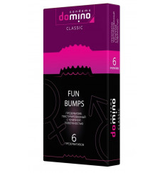 Текстурированные презервативы DOMINO Classic Fun Bumps - 6 шт.