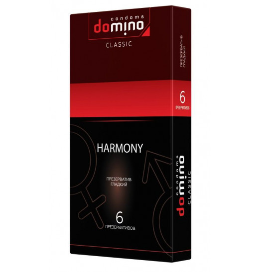 Гладкие презервативы DOMINO Classic Harmony - 6 шт. Гладкие презервативы DOMINO Classic Harmony - 6 шт.