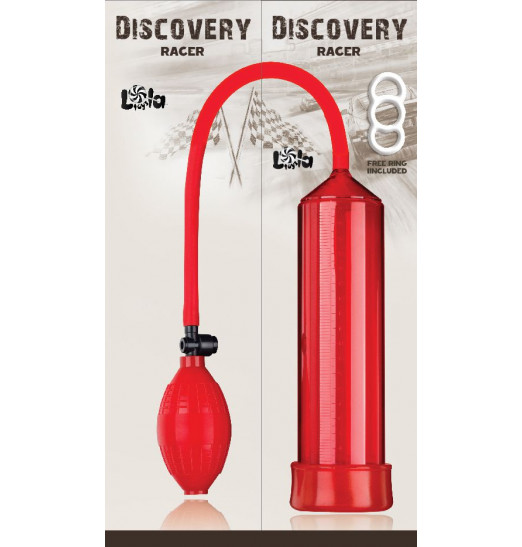 Красная вакуумная помпа Discovery Racer Red