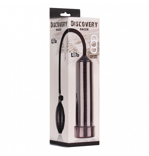 Черная вакуумная помпа Discovery Racer Сharcoal