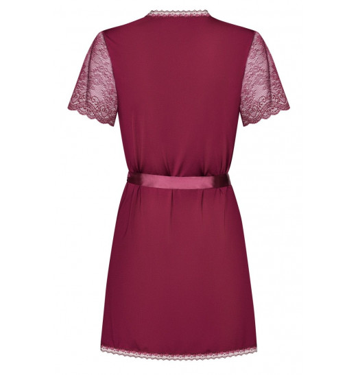 Полупрозрачный пеньюар с кружевными рукавчиками Полупрозрачный пеньюар с кружевными рукавчиками