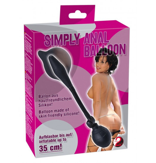 Надувной анальный расширитель Simply Anal Balloon
