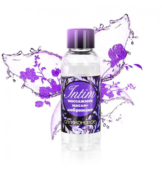 Массажное масло-лубрикант Intim Silicon - 50 мл.