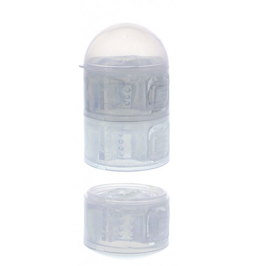 Прозрачный модульный мастурбатор MENZSTUFF 3 DEEP MODULAR PLEASURES