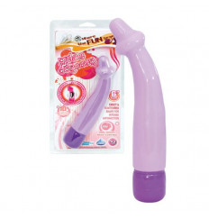 Фиолетовый вибростимулятор G-точки Pulse Odyssey - 15,2 см.