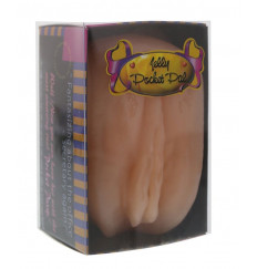 Телесный мастурбатор-вагина JELLY POCKET PAL VAGINA