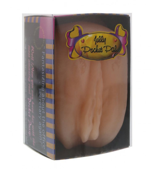 Телесный мастурбатор-вагина JELLY POCKET PAL VAGINA Телесный мастурбатор-вагина JELLY POCKET PAL VAGINA