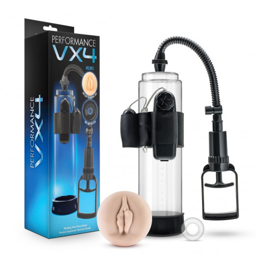 Вакуумная помпа с вибрацией и реалистичным уплотнителем VX4